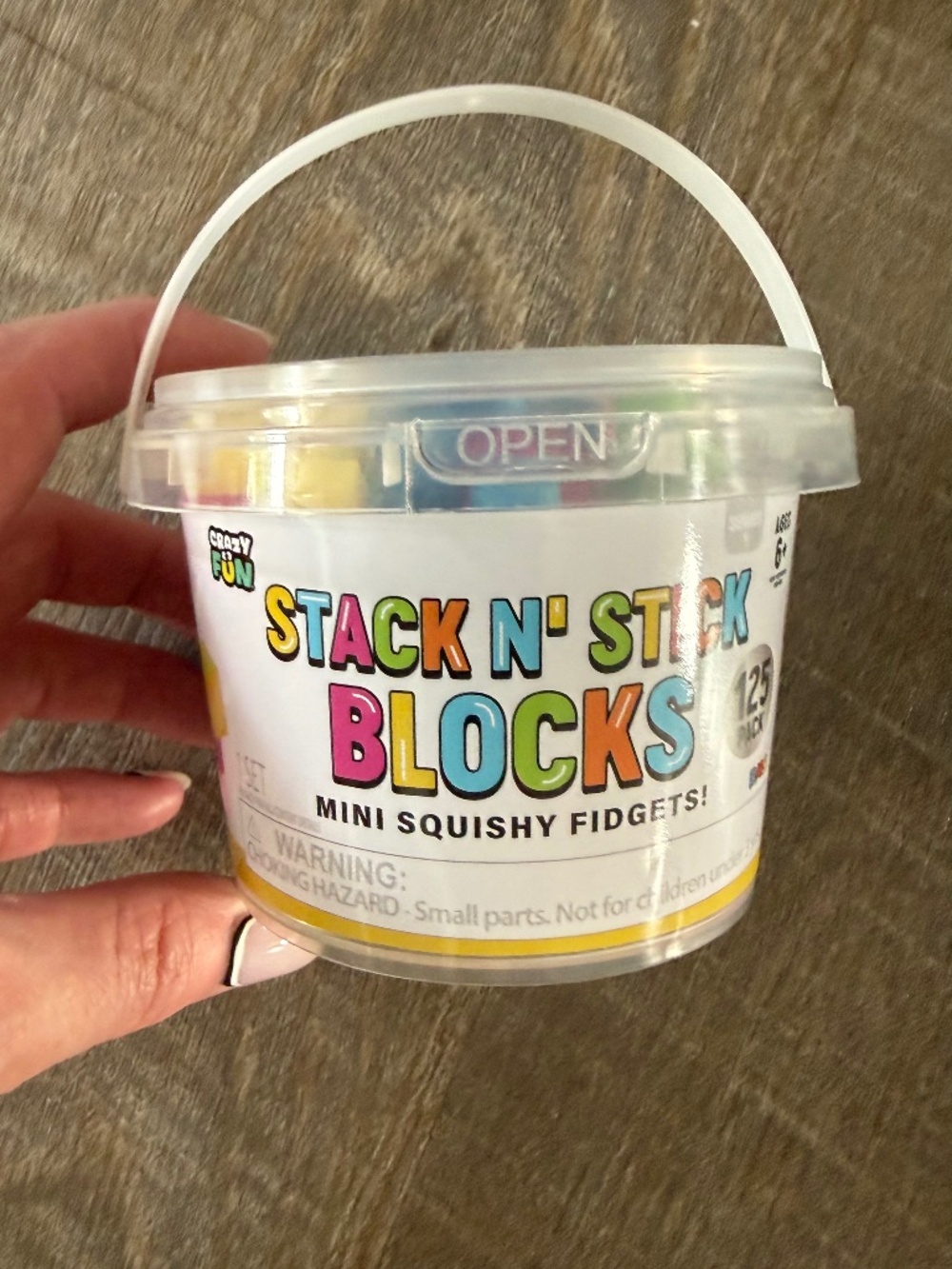 Crazy Fun Stack n’ sticks fidget blocks